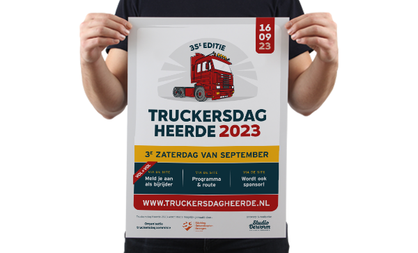 Poster Truckersdag Heerde